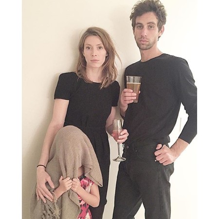 Alexandra McGuinness with her lovely husband, Blake Berris